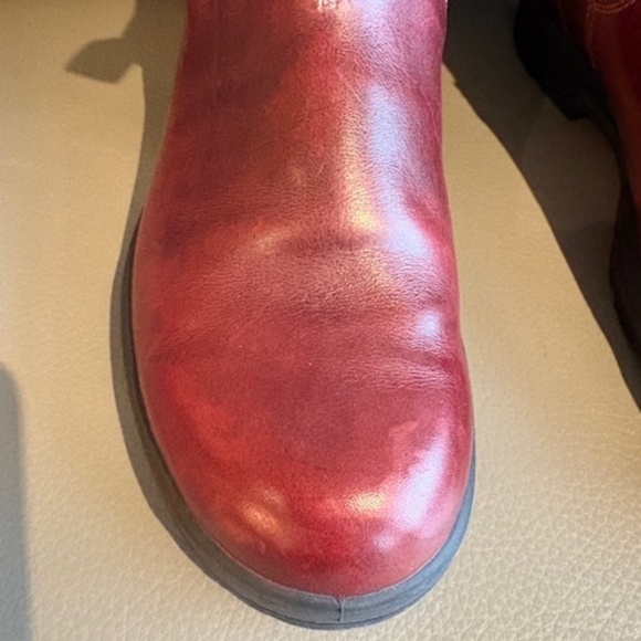 Blundstone Classic Women's sz US 9 premium leather Chelsea boots burgundy red - Picture 5 of 16